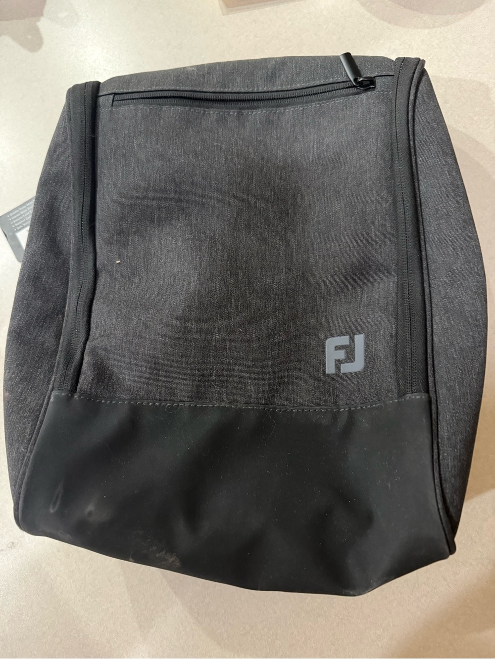 FootJoy Charcoal Men's Backpack with FJ Logo